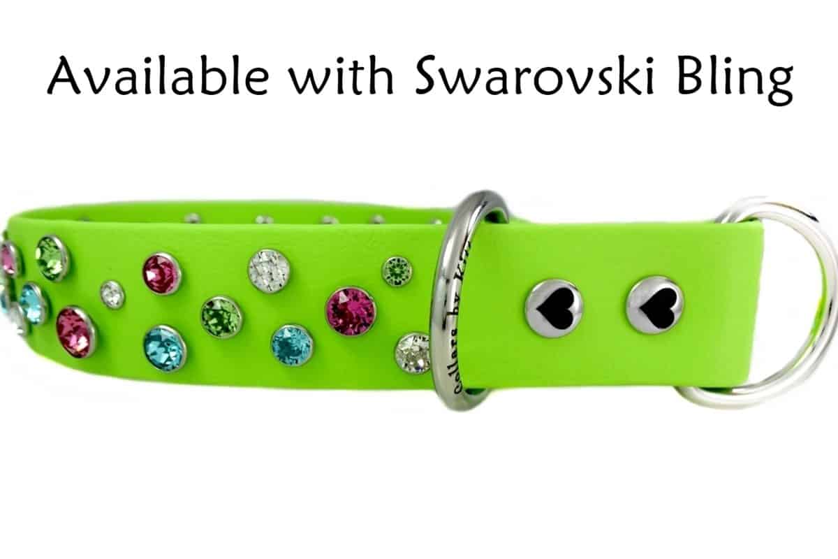 Hunter swarovski hotsell dog collar