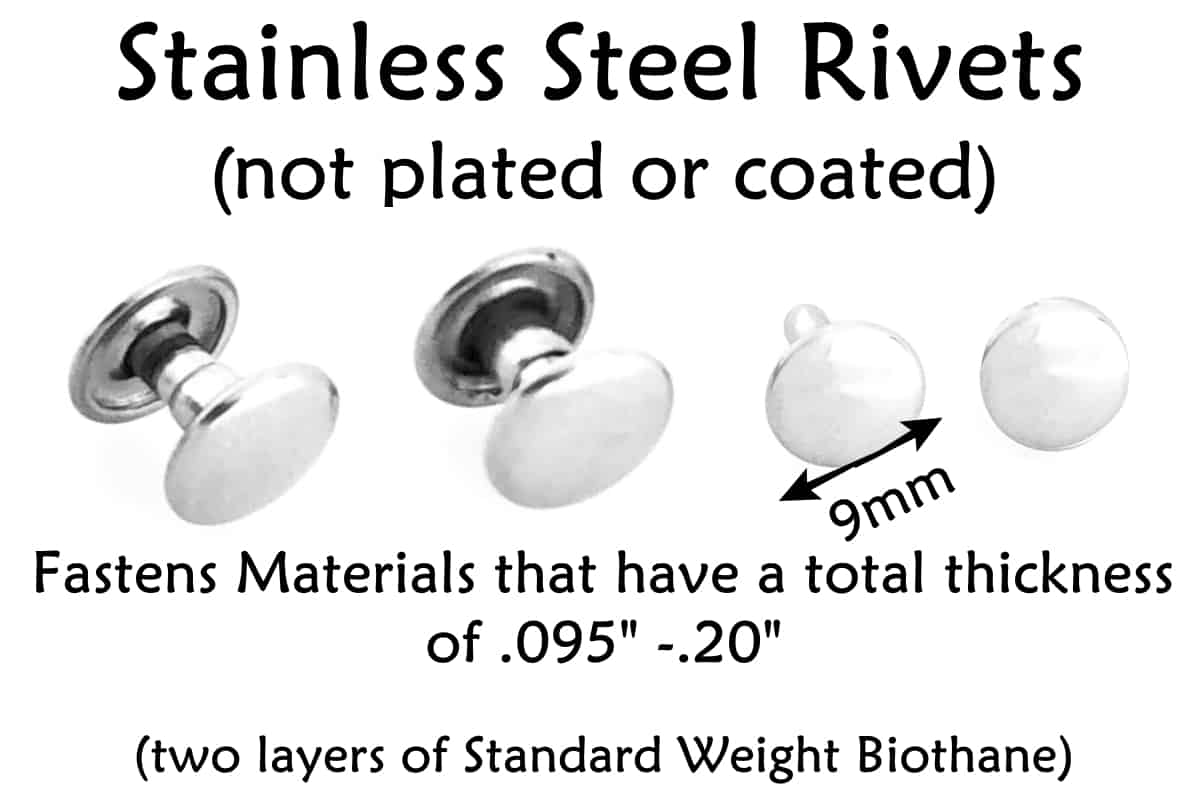 Stainless Steel Rivets - Collars by Kitt